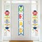 Big Dot of Happiness Kindergarten Grad - Hanging Vertical Paper Door Banners - 4K Preschool Kids Graduation Party Wall Decoration Kit - Indoor Door Decor